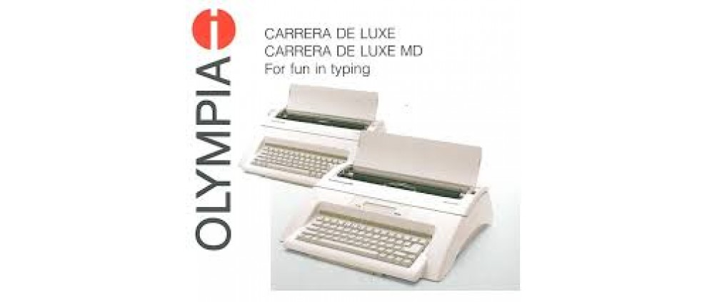 Olympia Carrera de Luxe MD (13") with Display Electronic Typewriter  Stocks very Low now.