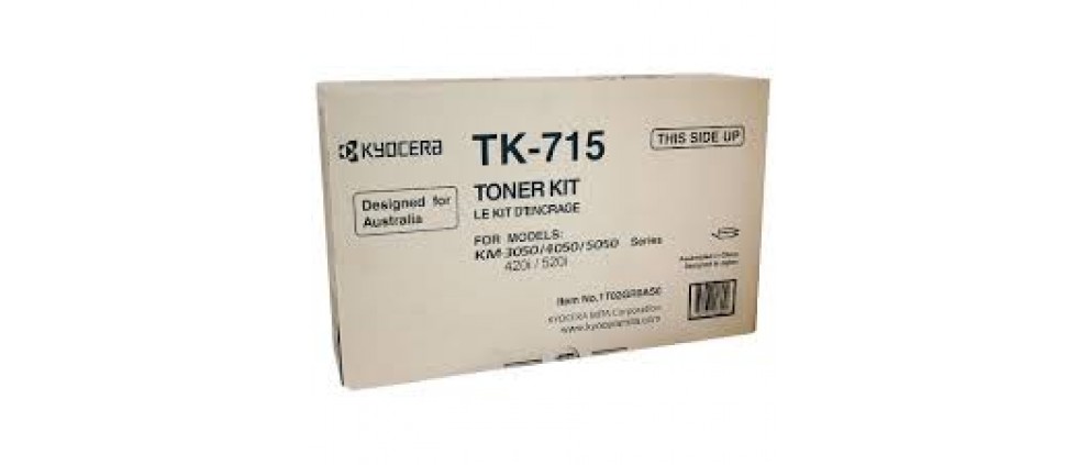 Kyocera TK-715 Black Toner Cartridge (34K)